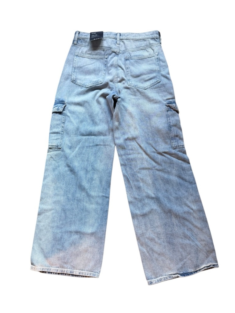 GAP High Waist Wide Leg Cargo Jeans NWT 28/6 Regular - Picture 7 of 7
